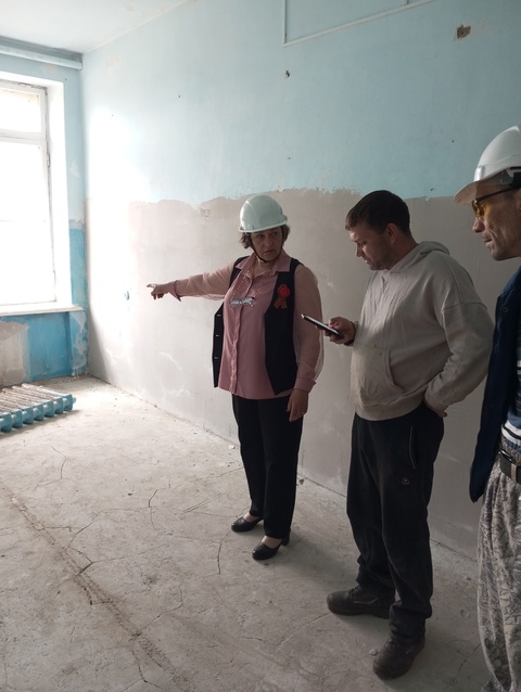 Рабочая комиссия успешно завершила проверку капитального ремонта.